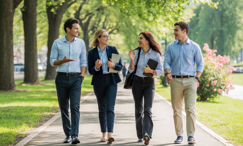 walking meetings