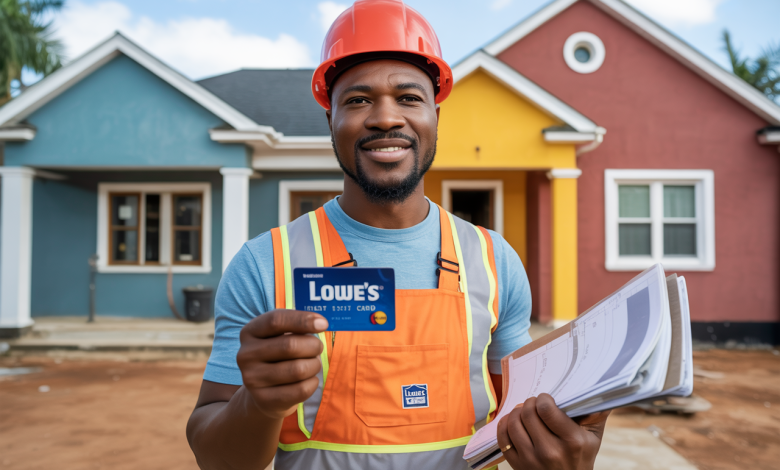 Lowe’s credit card renovation savings